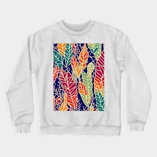 Chromatic Botanic Abstraction #29 Crewneck Sweatshirt